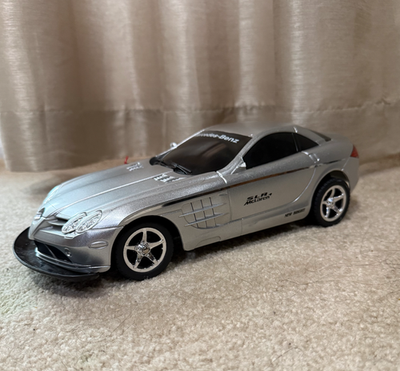 New Bright Mercedes SLR McLaren RC Car 1/6 Scale Silver No Remote
