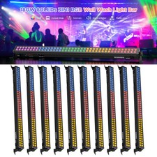 1-10PCS Stage Light 80LEDs Wall Washer Light RGBW Strobe Beam DJ Party Lighting