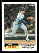 1984 Topps Highlight #3 Dan Quisenberry C433
