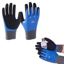 1000V Insulated Rubber Work Gloves Electrical Safety Non Slip Heat Resistant