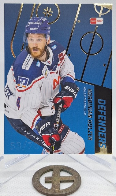 DEL 2021-22 Defenders Parallel DE10 Korbinian Holzer 53/70 - Adler Mannheim
