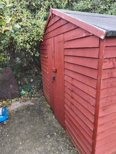 Large Wooden Shed 3.4m x 2.4m Dismantle & Collect