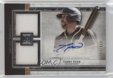 2020 Museum Collection Signature Swatch Dual Relics 26/299 Tommy Pham Auto 19wd