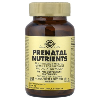 Prenatal Nutrients, 120 Tablets