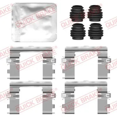 ZubehöRkit, Scheibenbremsbelag Quick Brake 109-0196 FüR Hyundai KIA-image