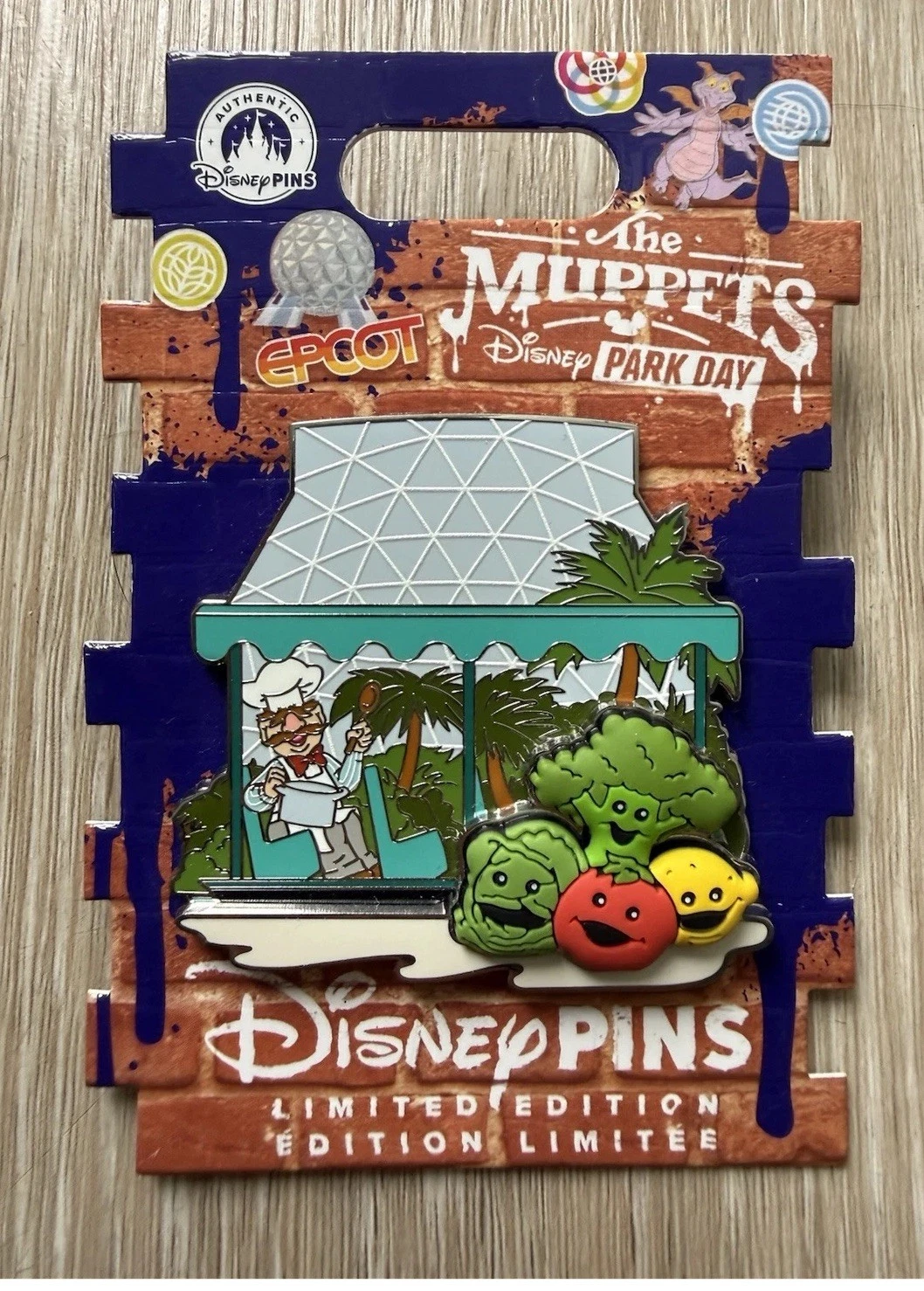 2026 Disney World Muppets Day Living With The Land Swedish Chef Pin - LE 3000