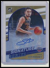 2021-22 Donruss #SS-TSK Tomas Satoransky Signature Series