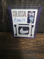 2022 National Treasures Ezekiel Elliot Colossal Signatures Nike Swoosh /2
