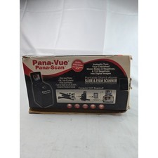 Pana-Vue Pana-Scan Portable Slide And Film Scanner/W Box See Pics NEW OPEN BOX