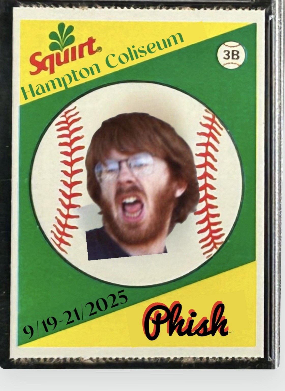 Phish Trading Cards - 2025 Late Summer Tour -- Hampton 3 Card Lot 💥🔥 42 Made!