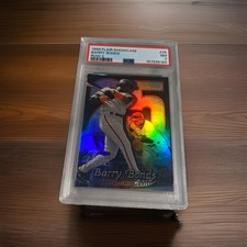 1999 Fleer Flair Showcase Row 2 Barry Bonds #25 Refractor Graded PSA 7 SF Giants