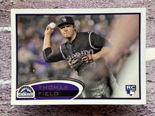 Thomas Field 2012 Topps #460 Colorado Rockies RC