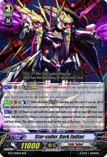 Vanguard TCG card BT17/008EN RRR Star-vader, Dark Zodiac Blazing Perdition