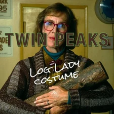 TWIN PEAKS LOG LADY COSTUME HALLOWEEN *