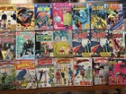 Vintage Lot Of 21 DC Comic Books Golden Silver Age Batman Superman Flash Lois