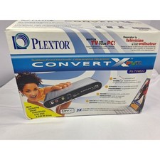 Plextor ConvertX PVR PX-TV402U External TV Tuner Video Capture Box DivX USB 2.0