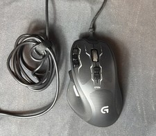 Logitech G700s Gaming Mouse Rechargeable, 13-Button, Black with Charge Cable.
