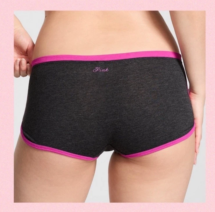 Victoria’s Secret ROSA Algodón Dormitorio Niño Brezo Rosa Carbón Fuego Gráfico L Foto 2 de 4