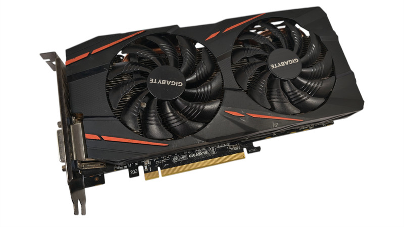 GIGABYTE Graphics Card GPU AMD RX 580 8GB GDDR5 DisplayPort HDMI PCIe