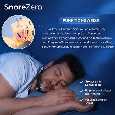 SnoreZero EMS Anti-Schnarch-Gert - Intelligente Schnarchhilfe ohne Maske  | eBay.de