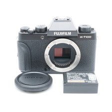 Fujifilm X-T100 Mirrorless Camera Body Black - Tested Working