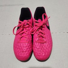 Nike Jr Tiempo Legend 8 Club MG Pink Soccer Cleats Boots Youth 5