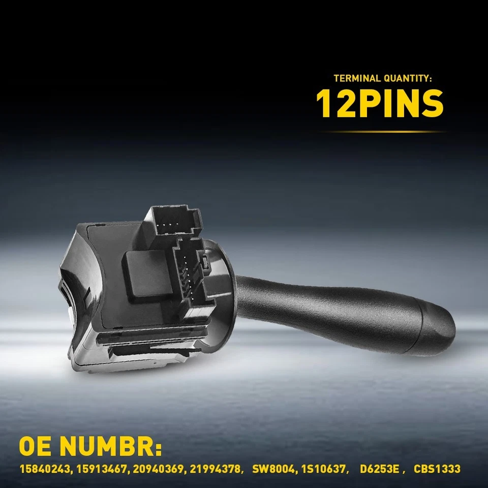 Interruptor de señal de giro de alta calidad 15840243 para Chevrolet Malibu 2,2 L 3,5 L 2004-12 Foto 3 de 4