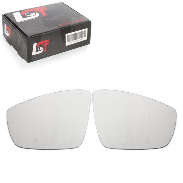 2X Glas Seitenspiegel Links Rechts AsphäRisch Zum Kleben FüR Seat Mii KE1 KF1-image