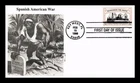 DR JIM STAMPS US COVER REMEMBER THE MAINE SPANISH AMERICAN WAR FDC S&T CACHET