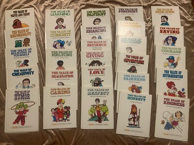 Value Tale 27 Hardcover Vintage Set by Spencer Johnson and Ann Donegan Johnson