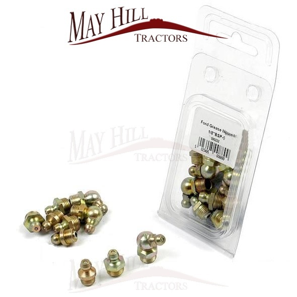 Tractor Grease Nipples 10pcs Ford, Fordson Mayhill Tractors P/N 2822