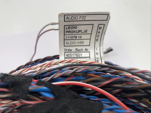 Für BMW F32 TOP HIFI AUDIO Nachrüstung Kabel Kit ORGINAL - Bild 4 von 5
