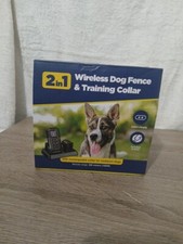 Jizboc Wireless Dog Fence Electric Fence for DogsDog Training Collar with Rem...
