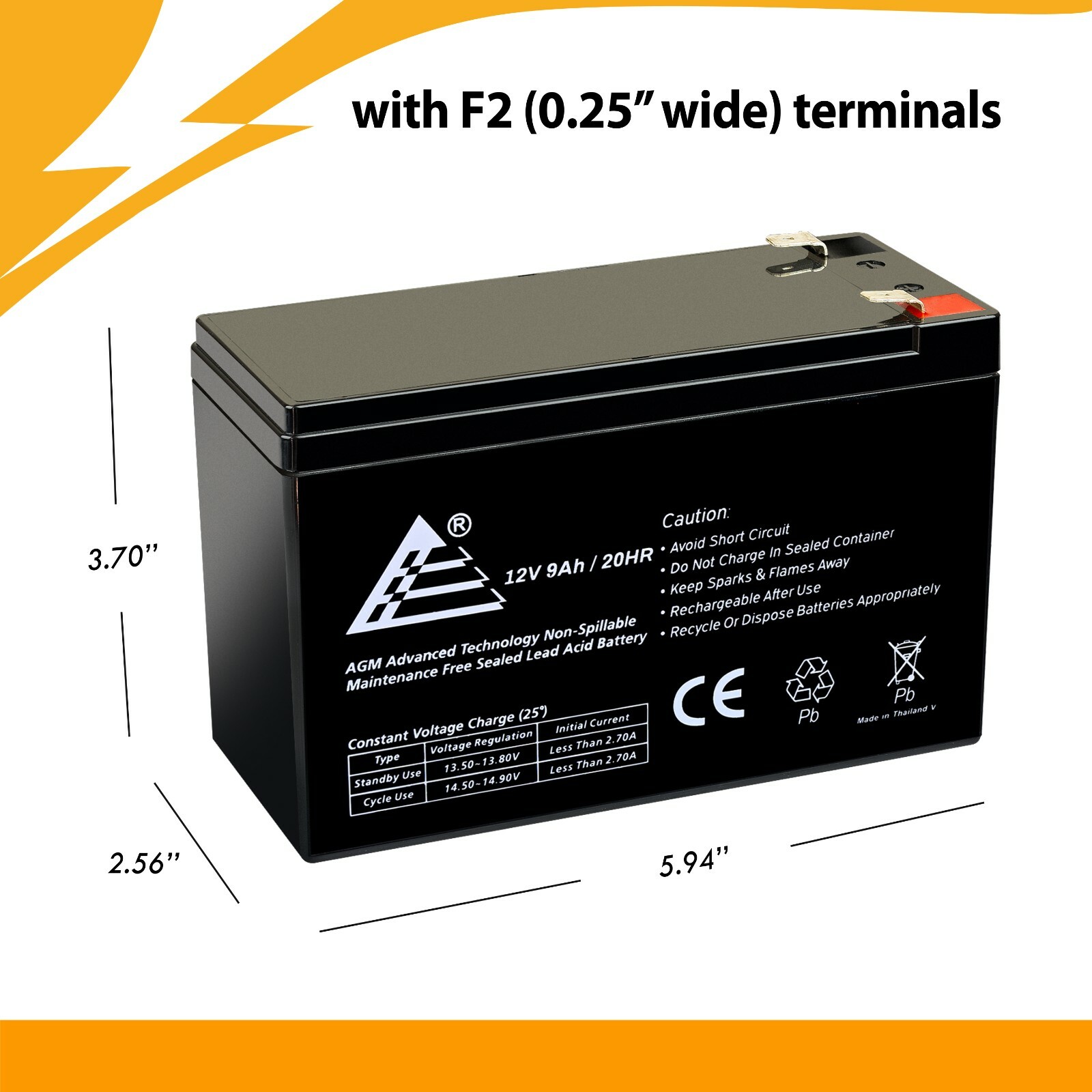 APC BACKUPS XS 1300VA BX1300LCD REPLACEMENT BATTERY (2) 12V 9.0ah