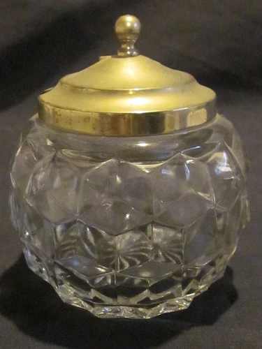 Fostoria American Necked Rose Bowl with Knob Lid