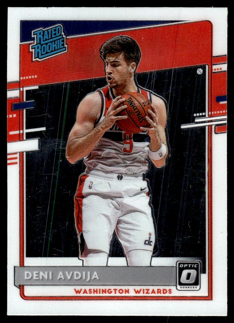 2020-21 Donruss Optic Deni Avdija Rookie Washington Wizards #159