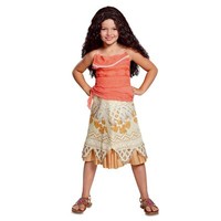 Disney Offizielles Deluxe Prinzessin Vaiana KostüM MäDchen, Maui KostüM Kinder,