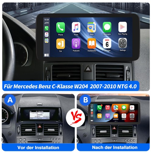 10.25'' CarPlay Autoradio 6+128G GPS Navi Für Mercedes C-Klasse W204/S204 NTG4.0 - Bild 7 von 20