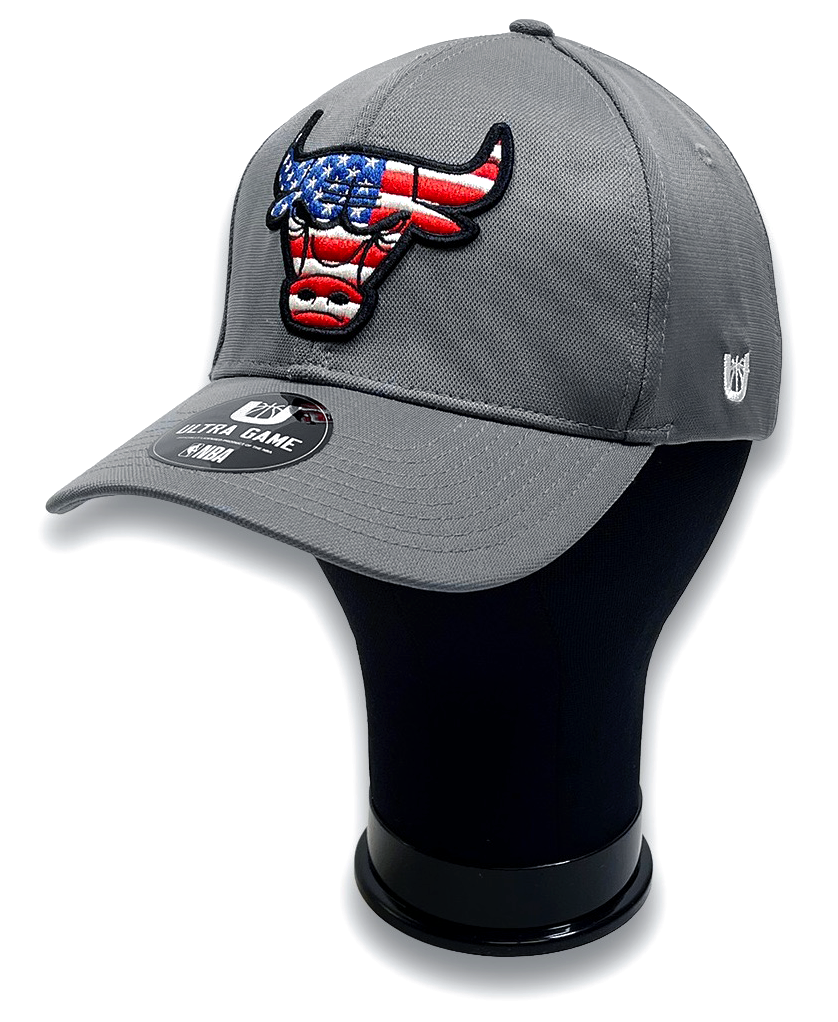 Ultra Game Chicago Bulls NBA Cap / Hat - NWT Mens Flexfit One Size