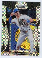 2019 Panini Whit Merrifield Power Plaid Prizm #87 #49/75 Royals
