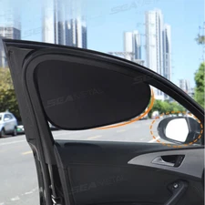 4-Layer Sun Shade Cover for Car Side Window Ultra-Light Curtains Sun Protection