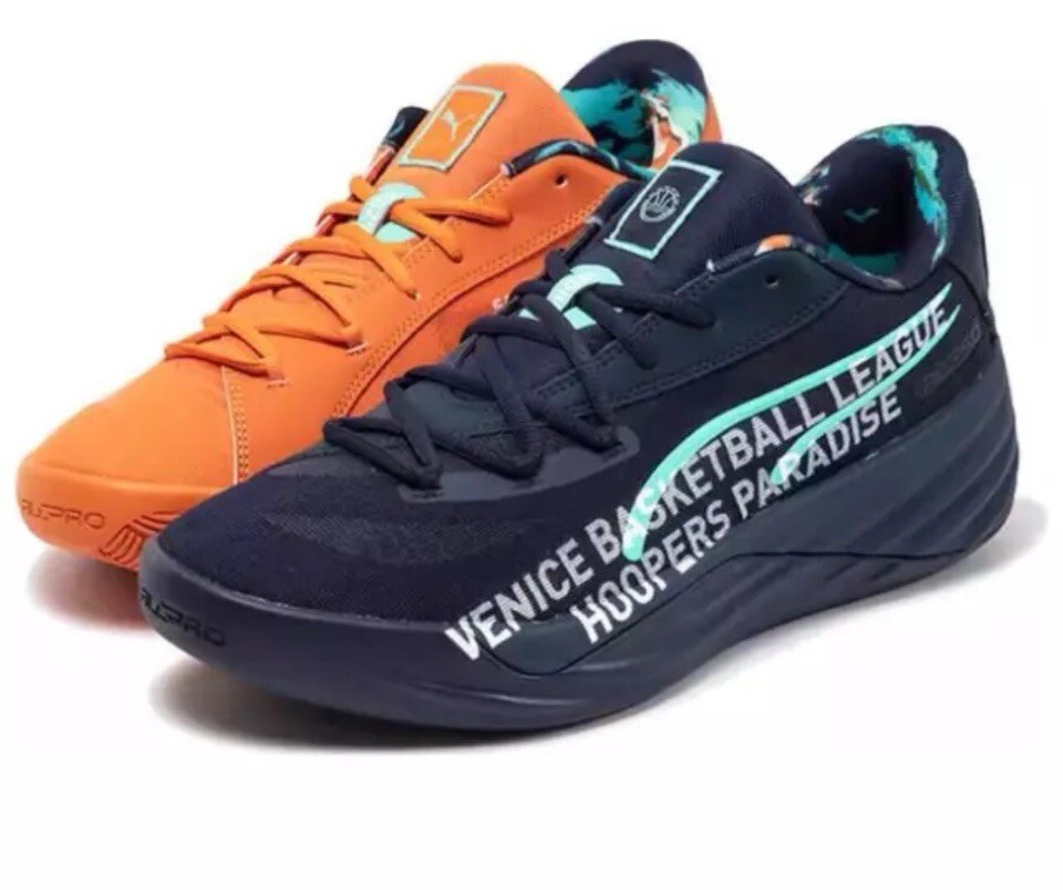 PUMA VBL x All-Pro Nitro Navy Maple Syrup Mismatch 311374-02 Men’s Size 15