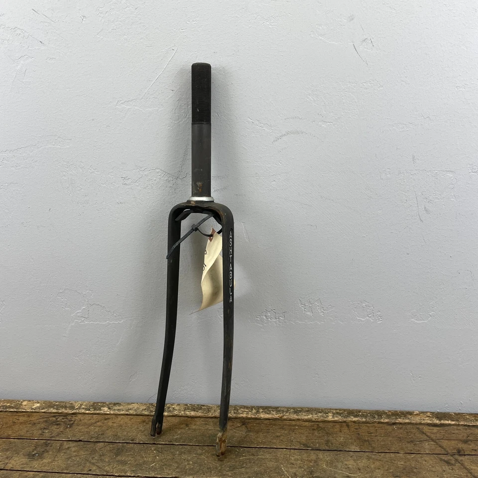 Ashtabula BMX Fork 20 in Old School BMX NOS 1980 1981 OG 1" Vintage Black 80s - Image 4 of 4