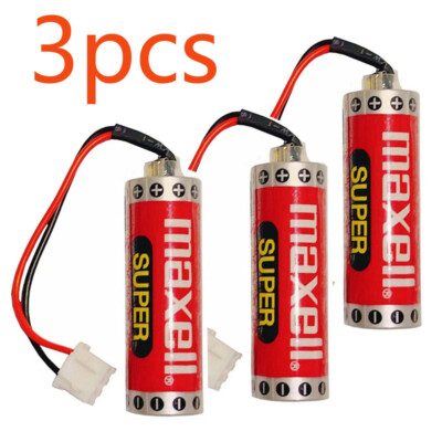 MAXELL ER6C AA 3.6V 1800mAh PLC Battery for Mitsubishi FX F2-40BL US FAST!!3x