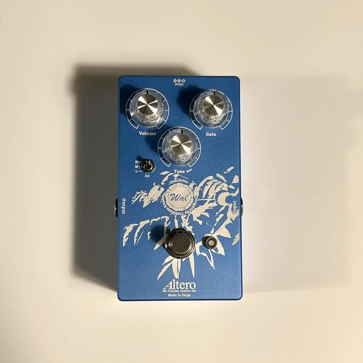 Altero Custom Guitars wal  ギターエフェクター 透明感のあるOD】Altero Custom Guitars Wal -Overdrive
