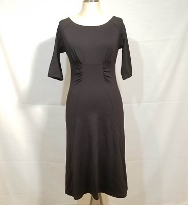 Susana Monaco Black Stretch Nylon Dress Women's Size Small