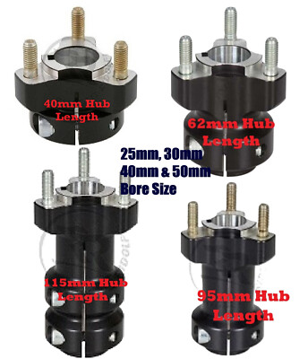 Rear Wheel Hub 58mm Bolt Circle 25mm 30mm 40mm 50mm Bore Sprint Kart Lengths