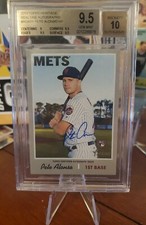 2019 Pete Alonso Topps Heritage Auto Rookie RC Autograph BGS 9.5/10 GEM MINT 
