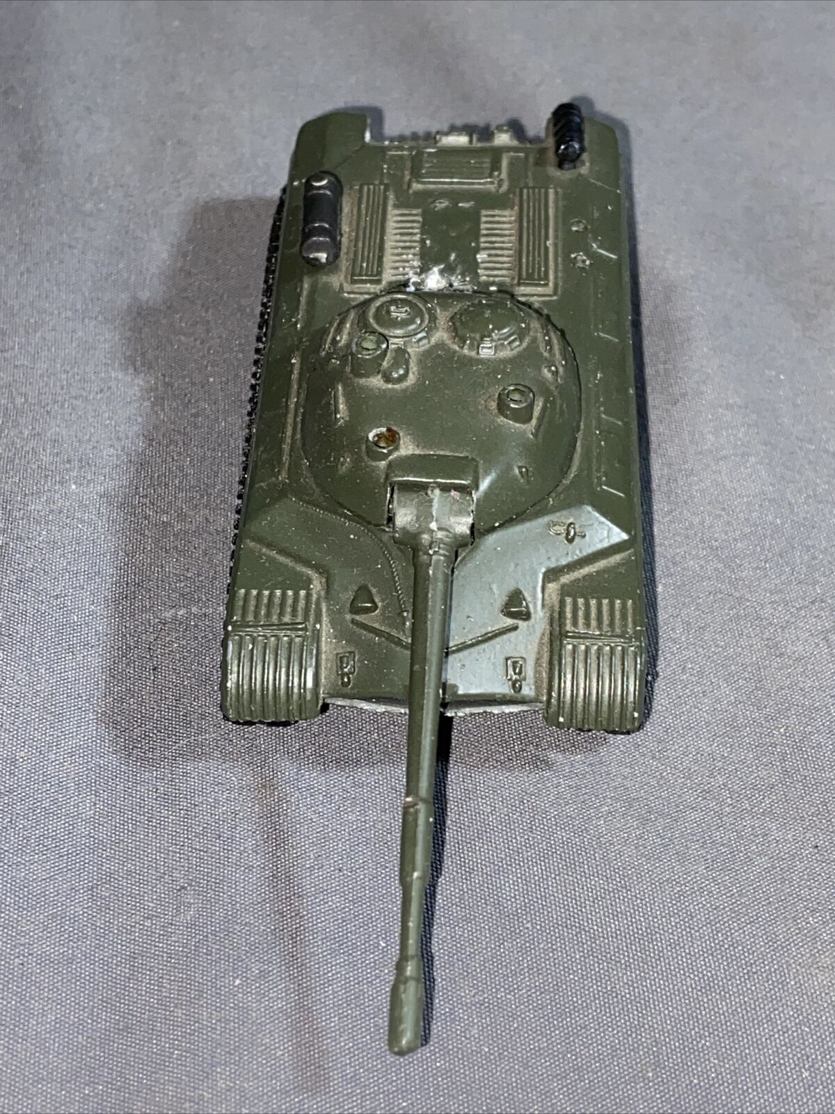 Vintage M~Zylmex T404 T10 JSIII Tank Green Diecast Made In Hong Kong