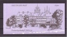 DDR Markenheft MH10 Bauwerke postfrisch, Deckel mit Haftspuren, H-Blätter OK